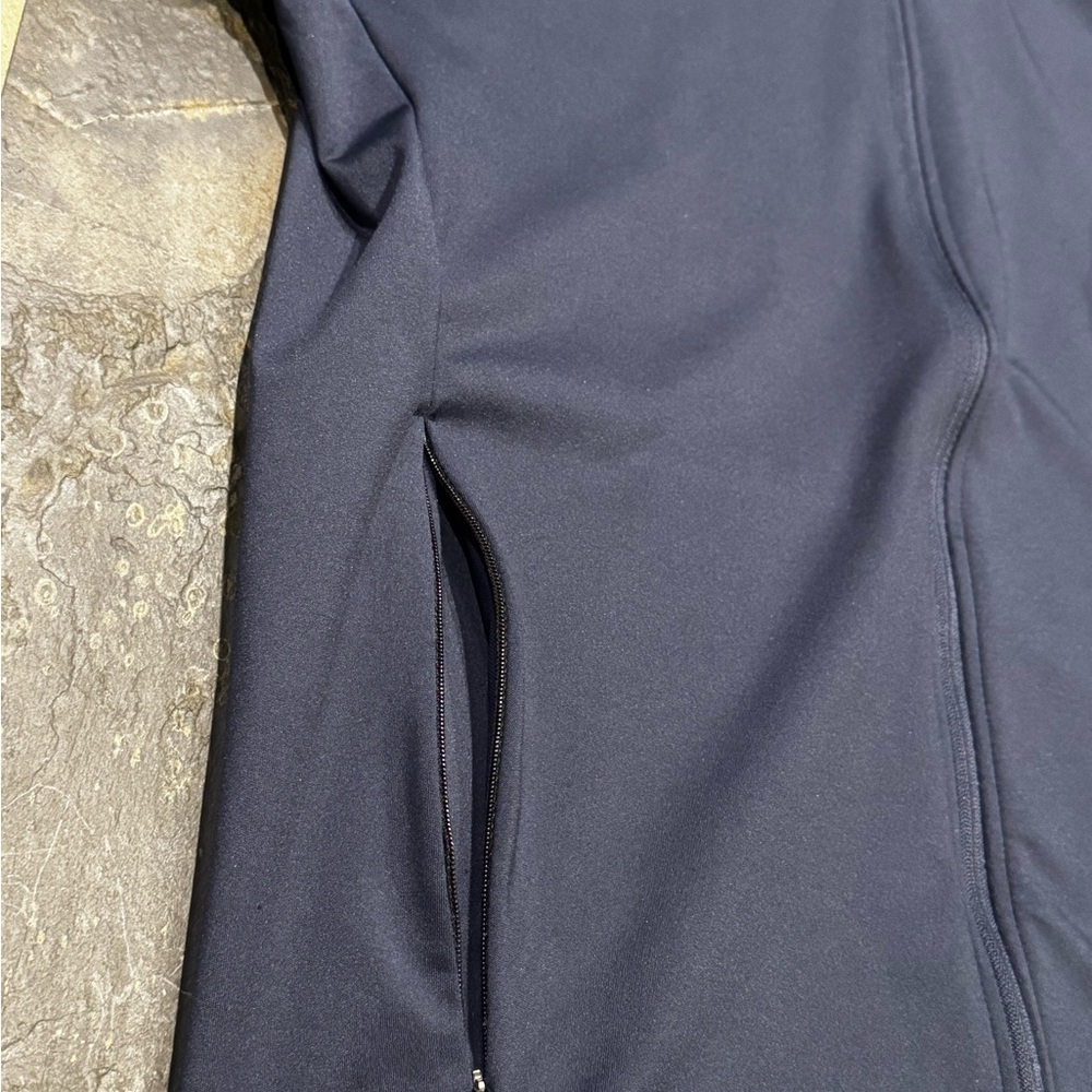 Men's Navy Full-Zip Jacket - Picture 4 of 10